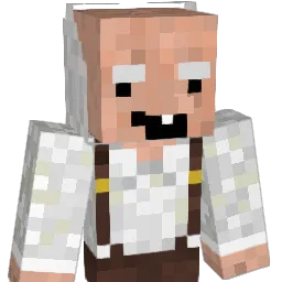fokedD Minecraft avatar bust
