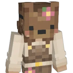 folgish Minecraft avatar bust