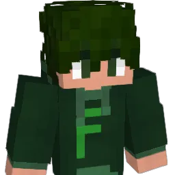 for2ded Minecraft avatar bust