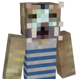 fournow Minecraft avatar bust
