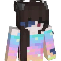 foxf Minecraft avatar bust