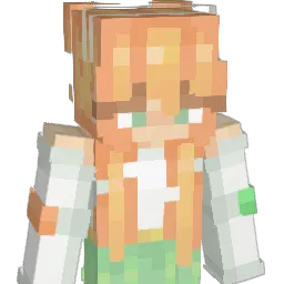 foxgarden Minecraft avatar bust