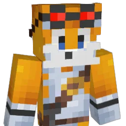 foxtyke Minecraft avatar bust