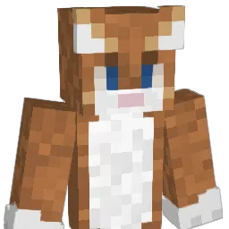 foxvroye Minecraft avatar bust