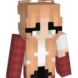 foxylady2021 Minecraft avatar bust