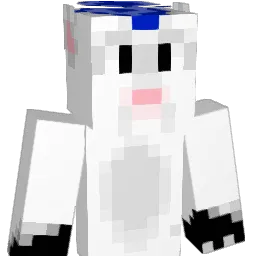 foxytuberat Minecraft avatar bust