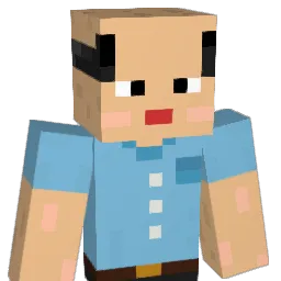 frakw Minecraft avatar bust