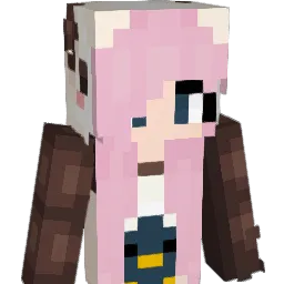 fraud Minecraft avatar bust