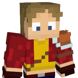 freewallie Minecraft avatar bust