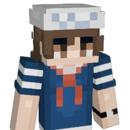 frisbeepop Minecraft avatar bust