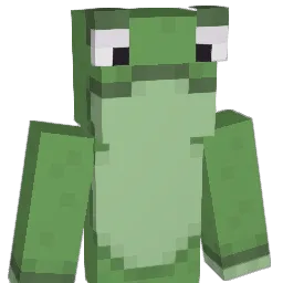 frogmn Minecraft avatar bust