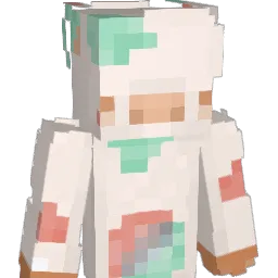 froofy Minecraft avatar bust