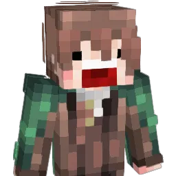 frostydogge Minecraft avatar bust