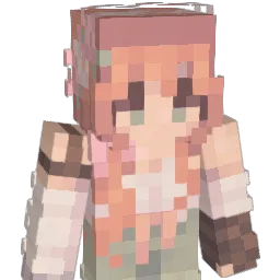 frowneyfaces Minecraft avatar bust