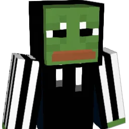 froz3nko Minecraft avatar bust