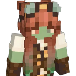funkygoblinman Minecraft avatar bust