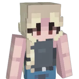 funsett Minecraft avatar bust