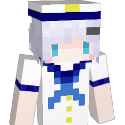 fuwamaru124 Minecraft avatar bust