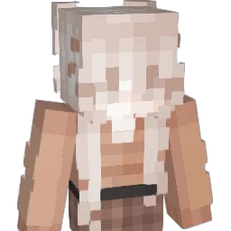 fuzzballxx Minecraft avatar bust