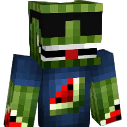 fuzzienuts Minecraft avatar bust