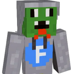 fuzzybuny Minecraft avatar bust
