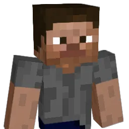 galyxian Minecraft avatar bust