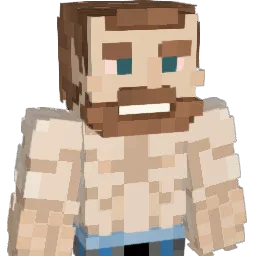 game_games1231 Minecraft avatar bust