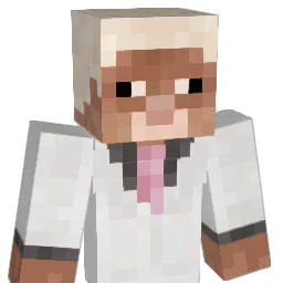 gamingzLUCKY Minecraft avatar bust