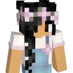 gamtagirl Minecraft avatar bust