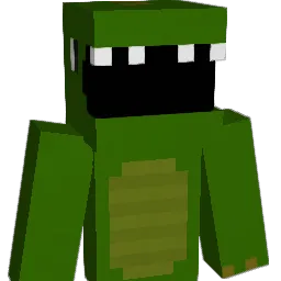 ganag Minecraft avatar bust