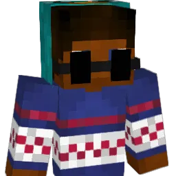 gandhji Minecraft avatar bust