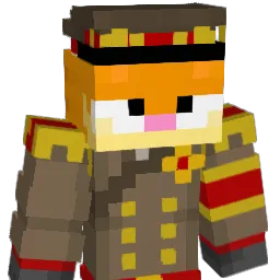 garfcat Minecraft avatar bust