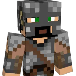 garomm Minecraft avatar bust