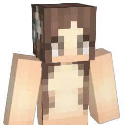 garpield Minecraft avatar bust