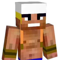garrazinha Minecraft avatar bust