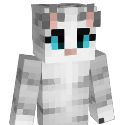 gaycat Minecraft avatar bust