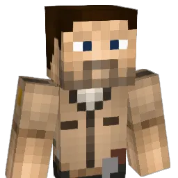 gbear1023 Minecraft avatar bust