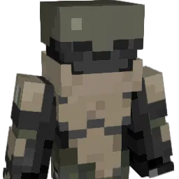 gear528 Minecraft avatar bust