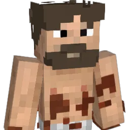geekbargage Minecraft avatar bust