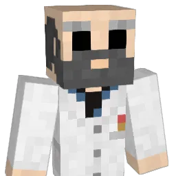 geekguy Minecraft avatar bust