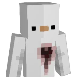 geesecarrot Minecraft avatar bust