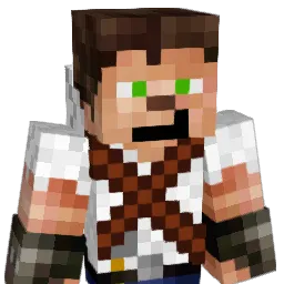 geoffgoldblum Minecraft avatar bust