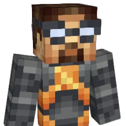germboy Minecraft avatar bust