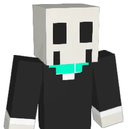 ggamming Minecraft avatar bust