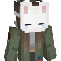 ggercha Minecraft avatar bust