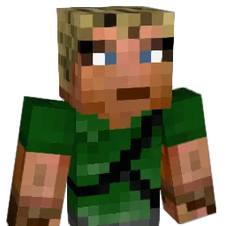 ggminerman Minecraft avatar bust