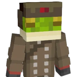 gh0stypeach Minecraft avatar bust