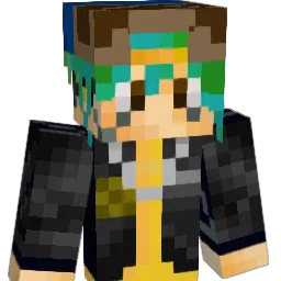 giafont Minecraft avatar bust