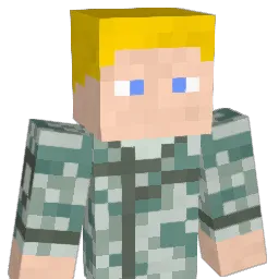 gibbain Minecraft avatar bust