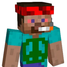 gilgatex Minecraft avatar bust